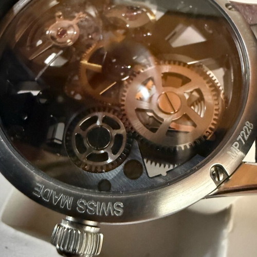 Maurice Lacroix Squelette Masterpiece MP7228 wristwatch like new