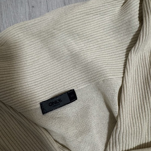 Only short cardigan like new, beige, sizes S/M