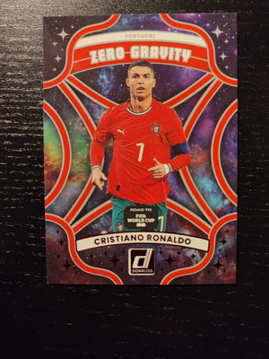 Cristiano Ronaldo 25-26 Donruss Road to FIFA WC insert Zero Gravity καινούργιο