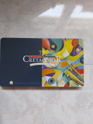 Cretacolor Aquarellith υδατοδιαλυτά μολύβια ακουαρέλας, 72 τεμάχια