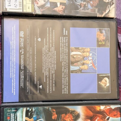3 DVD movie set: Act of Piracy, Space Cowboys, Sangue Pazzo