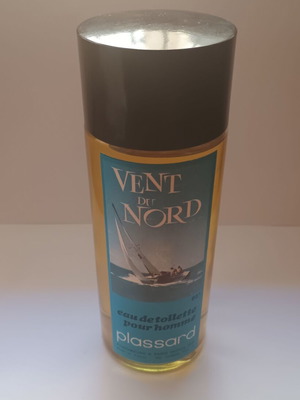 Vintage Plassard Vent du Nord pour homme eau de toilette splash 250 ml