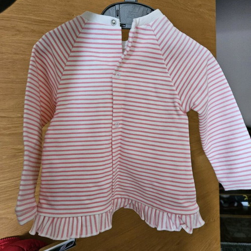 Mayoral warm shirt like new for 6-9 months girl