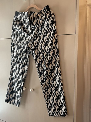 Pants black and white, like new