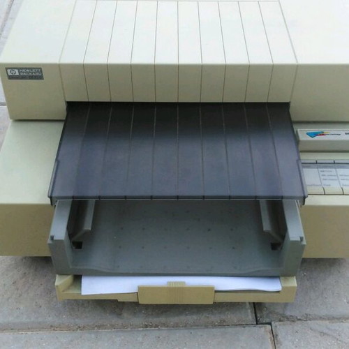 HP DeskJet 500C printer used, vintage 1991 model