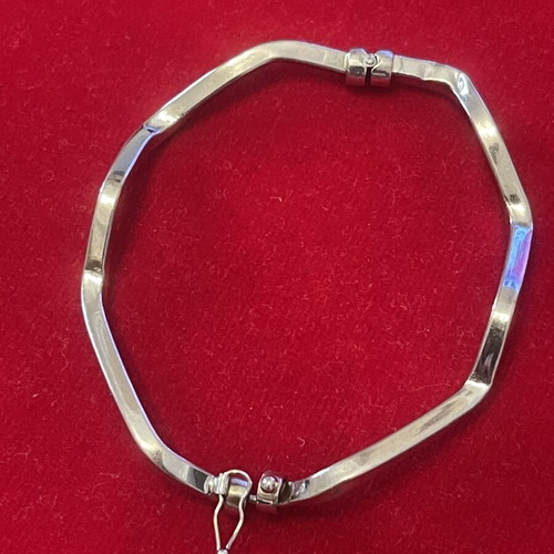 925 silver zigzag bracelet