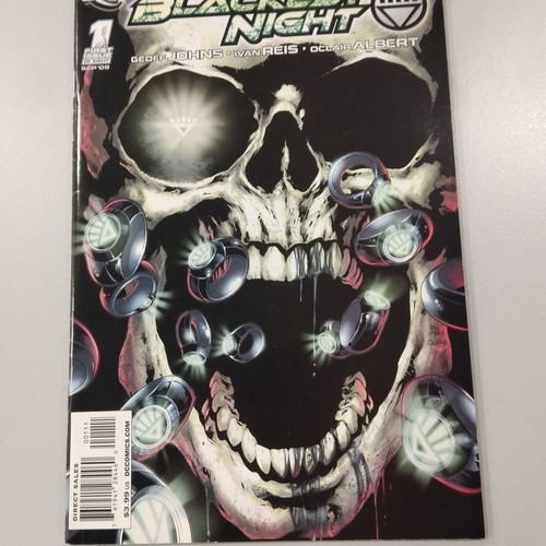 Blackest Night set of 8 comics like new, complete series
