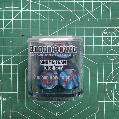 Gnome Team Dice Set Bloodbowl Games Workshop like new
