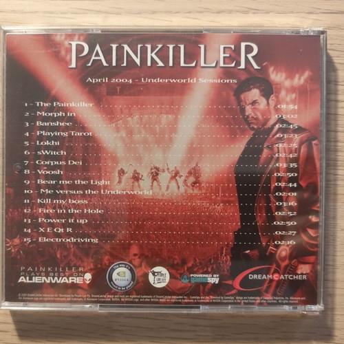 Mech Painkiller Original Soundtrack CD like new, metal