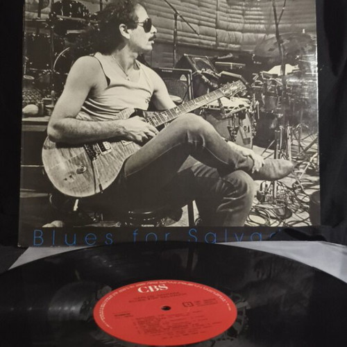 Carlos Santana Blues for Salvador vinyl used