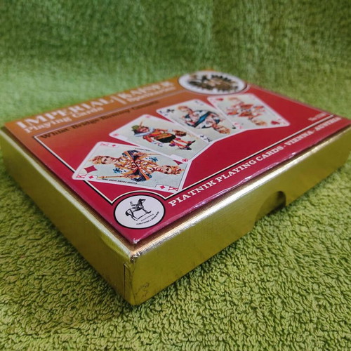 Piatnik Sealed Imperial Kaiser Collectible Playing Cards '70 new