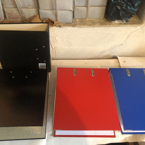 Bank binders new, pack of about 20