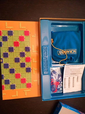 Scrabble board game junior new