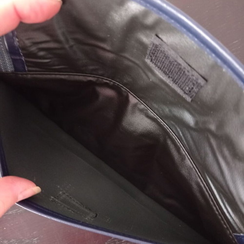 Toiletry bag EKG like new, blue