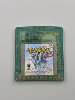 Pokemon Crystal Version употребявана касета за Game Boy Color USA