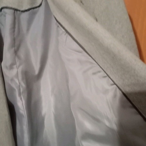 Pink Woman women's coat like new, gray, size M