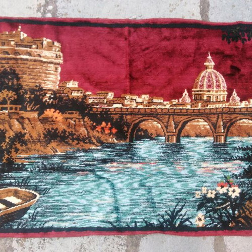 Velvet wall hanging used with Florence theme 1.00x0.55
