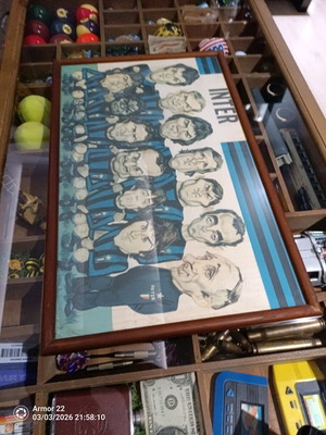 Inter 1971 collectible frame used