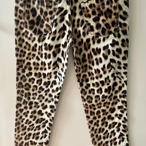 Just Cavalli leopard print pants like new