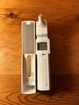 Braun electronic thermometer used