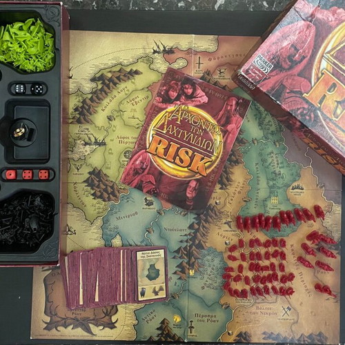 Lord of the Rings Risk board game used