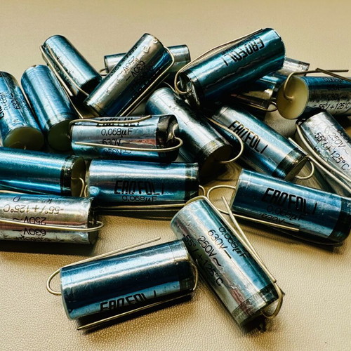 EROFOL I capacitors 0.068uf 630V DC/250V~ new, pack of 19
