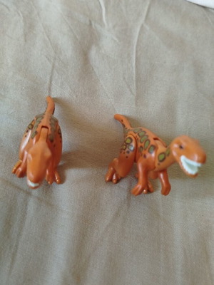 Playmobil φιγούρες Velociraptor σαν καινούργιο, σετ δύο