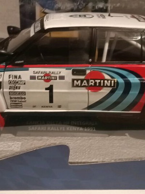Lancia Delta HF Integrale Rally Safari 1991 1/18 Καινούργιο με ανοιγόμενες πόρτες