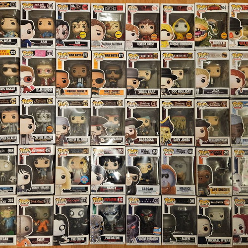 Rare Funko Pop! Movies, Horror, Harry Potter, Sports, UFC, WWE figures