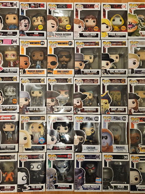 Rare Funko Pop! Movies, Horror, Harry Potter, Sports, UFC, WWE figures