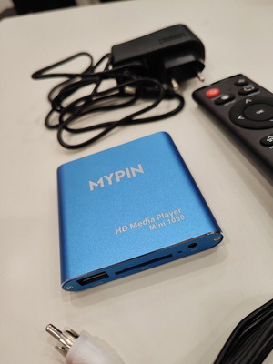 Mypin Mini HDMI Media Player νέο Full HD 1080p media player για USB, HDD και κάρτα SD