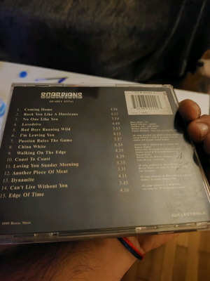 Scorpions CD used, rock