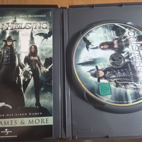 Van Helsing DVD like new, fantasy thriller with Hugh Jackman and Kate Beckinsale