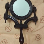 Wooden rotating mirror used