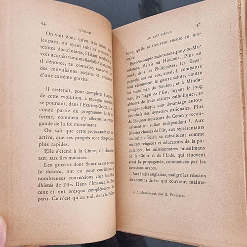L'Islam au XIXe Siècle by Alfred Le Chatelier used historical book 1888