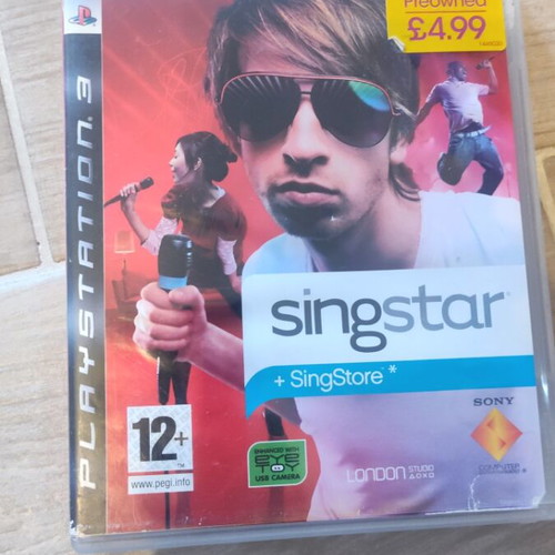 SingStar PlayStation 3 game used