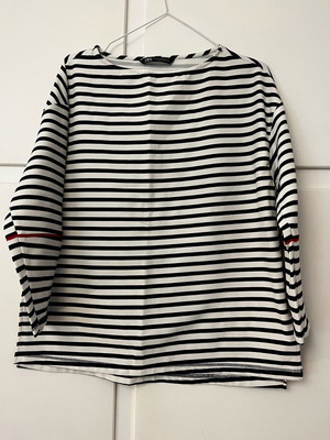 Zara mariniera blouse like new, XS, with red details