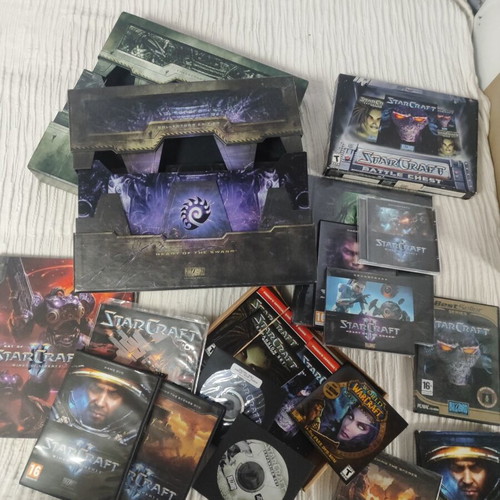 StarCraft 3 game collections including Wings of Liberty, Heart of Swarm, Battle Chest