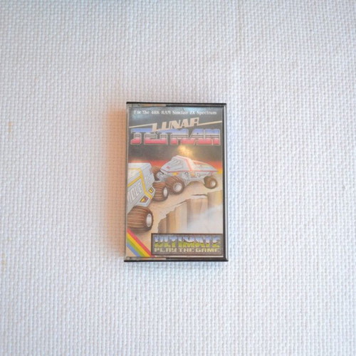 Sinclair ZX Spectrum 48K Lunar Jetman cassette used