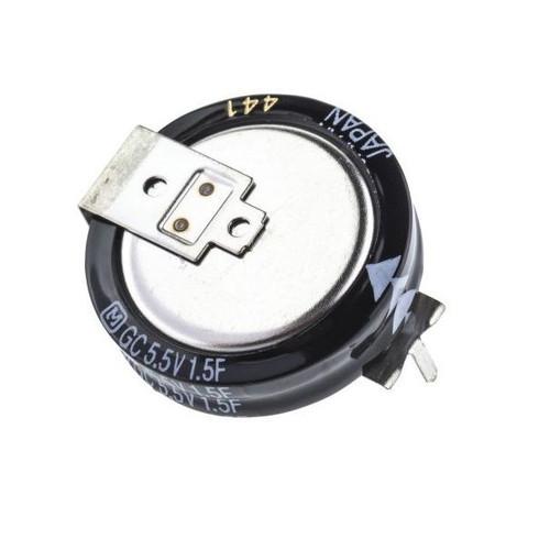 Πυκνωτής Panasonic 1.5F 5.5V DC καινούργιο