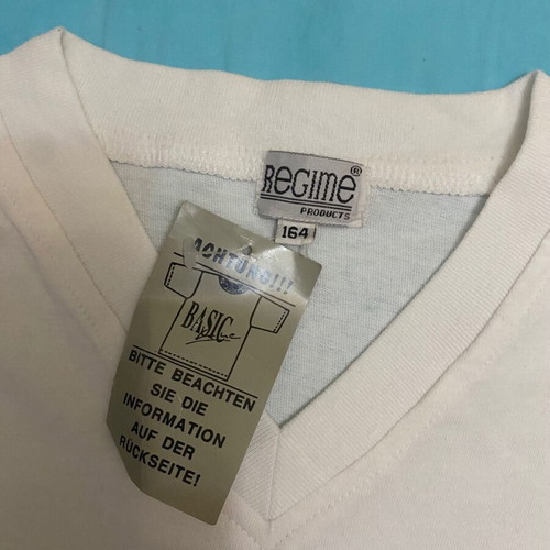 Tshirt white, new, size S 36 8, 100% cotton