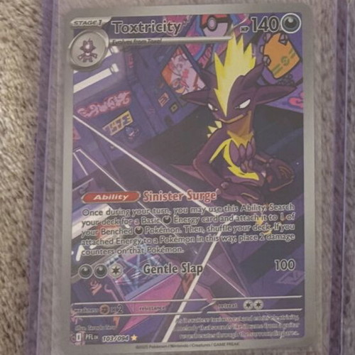 Toxtricity 103/094 Pokemon Card Phantasmal Flames new