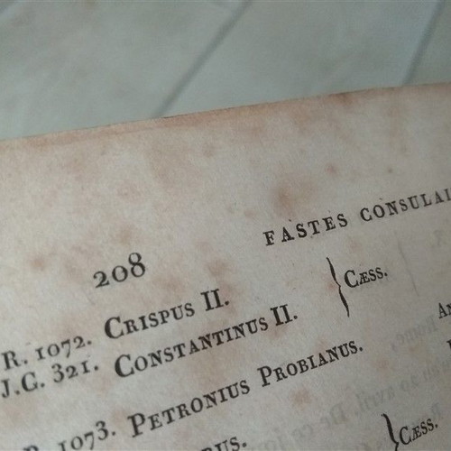 Histoire des Empereurs Romains Μεταχειρισμένο, Τόμος IX, από Auguste έως Constantin