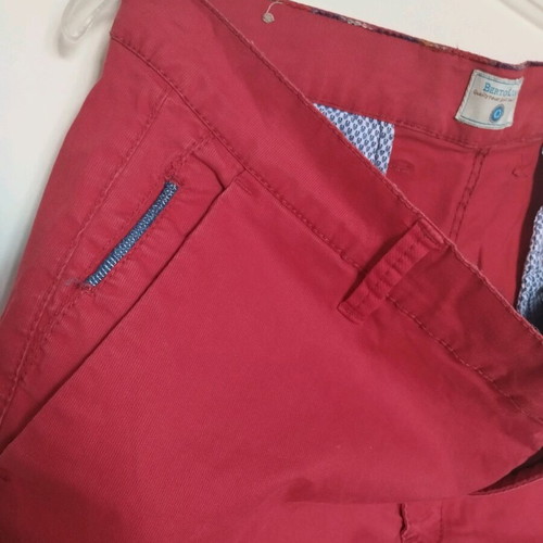 BertoLucci Pants No46 Large Red like new, summer