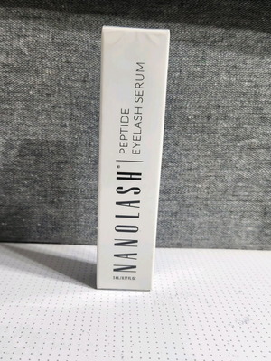 Nanolash serum ενίσχυσης βλεφαρίδων καινούργιο στη συσκευασία του