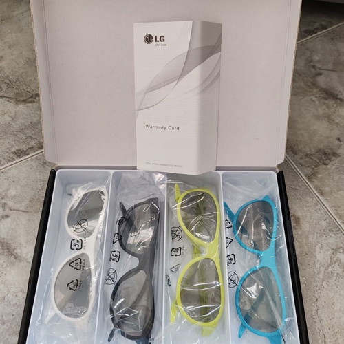 LG Cinema 3D glasses family pack new