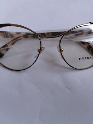 Prada glasses frame like new, brown