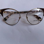 Prada glasses frame like new, brown