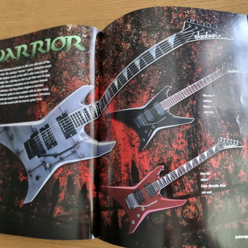 Jackson Guitars Official Catalogue 2003 used