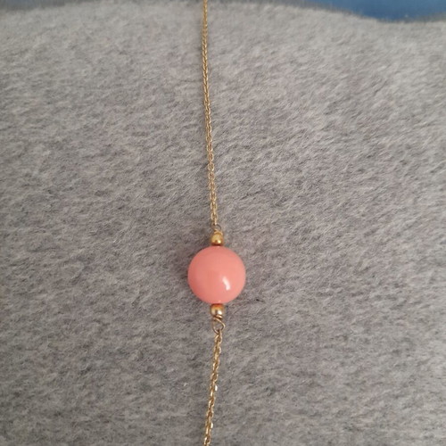 Anna Maria Mazaraki bracelet used with pink bead